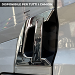 COPPIA COPRI MANIGLIA COMPLETI - INOX