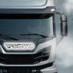 SCRITTA VOLVO - INOX RETROILLUMINATO BIANCO